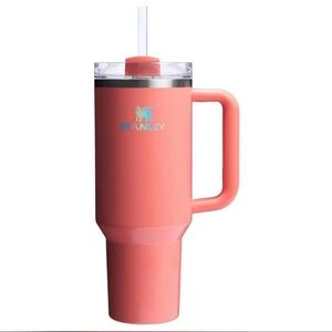 Stanley 40 Oz Stainless Steel H2.0 Flowstate Quencher Tumbler Pucker Peach